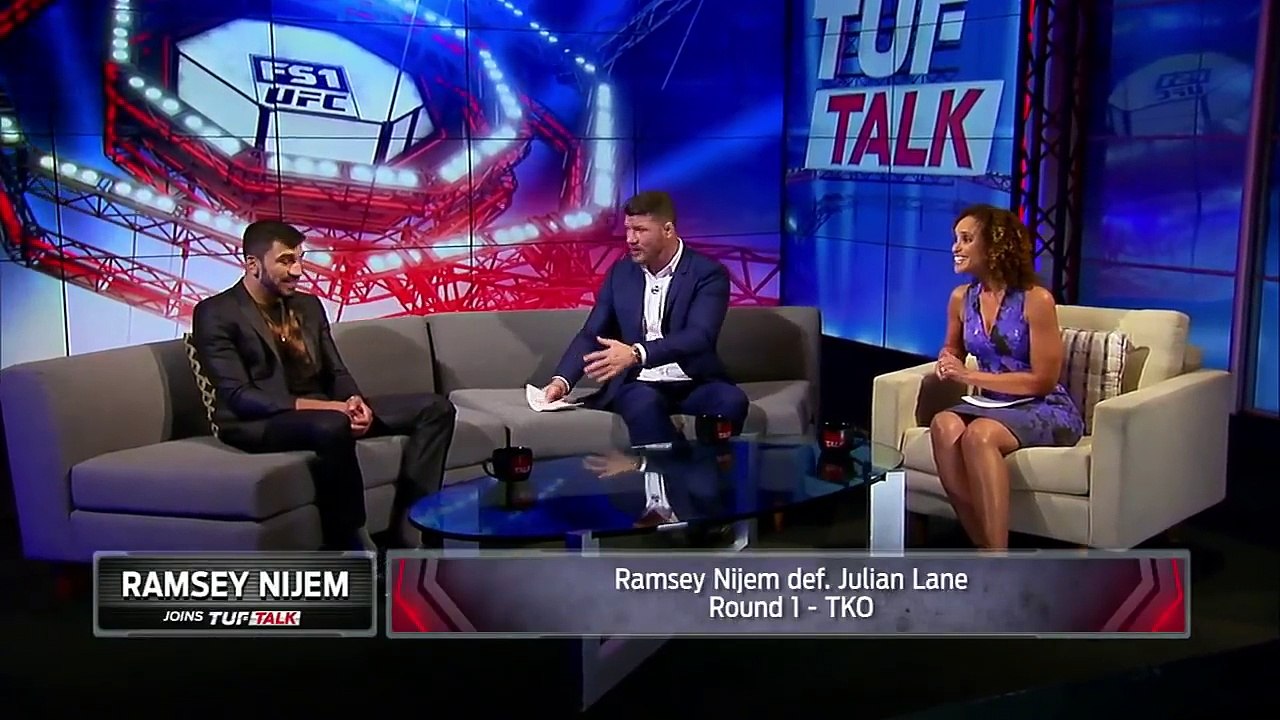 Ramsey Nijem recaps his TUF 25 win vs. Julian Lane | TUF TALK