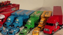 Disney Pixar Cars The Haulers with Mack and Lightning McQueen Off Road Mater and more