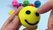 Learn Colors Play Doh Happy Laughing Smiley Face Baby Theme Molds Fun for Kids EggVideos.c