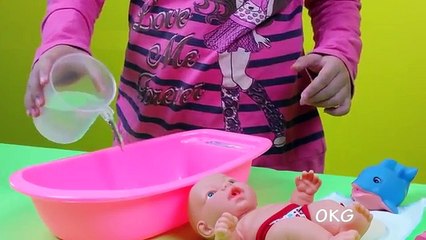 Baby Stop Motion Videos - Baby Bath Time Compilation - Baby Play Doh Animations