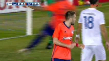 0-1 Το γκολ του Κώστα Φορτούνη - Λαμία 0-1 Ολυμπιακός - 26.08.2017 [HD]