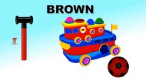 Colors Trucks for Children to Learn | Colors Balls for Kids to Learn | Colors Gummy Bear Funny Vide