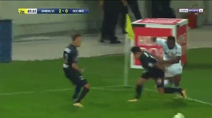 Konate Goal HD - Amiens	3-0	Nice 26.08.2017