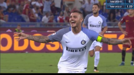 Mauro Icardi Goal HD - Roma 1-2 Inter 26.08.2017