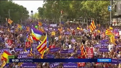 Barcelone : une marche contre le terrorisme