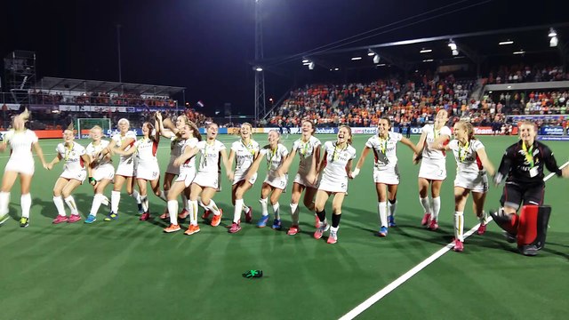 Jill Boon après Belgique-Pays-Bas (0-3)