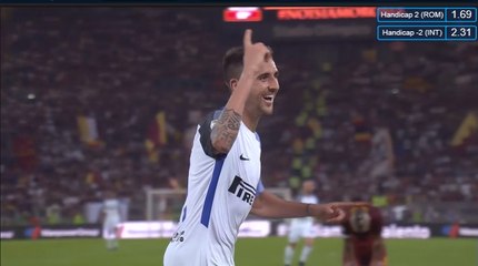 Matias Vecino Goal HD - Roma 1-3 Inter 26.08.2017