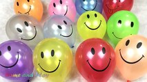Ballon pour enfants couleurs éducatif visage enfants Apprendre Voir létablissement vidéo monde smiley
