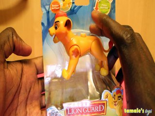 THE LION GUARD LION REVIEW DISNEY JUNIOR BATTLE ACTION FIGURE