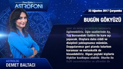 Günlük Burç Yorumu 23 Ağustos 2017 Çarşamba, Astroloji, Burçlar