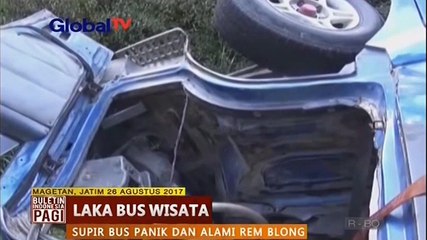 Supir Tak Kuasai Medan Jalan, Minibus Terjun ke Jurang