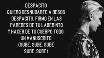 Justin Bieber – Despacito (Lyrics) ft. Luis Fonsi & Daddy Yankee
