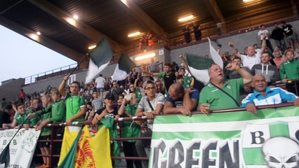 Ambiance au derby RAQM-RFB (1/6). Vidéo Eric Ghislain