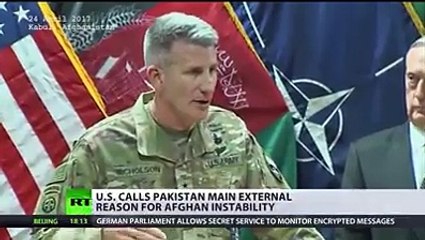 US Pentagon blaming Pakistan about Afghanistan