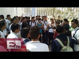 Sin clases 35 mil alumnos en Guanajuato por huelga del sindicato del Cecyteg/ Vianey Esquinca