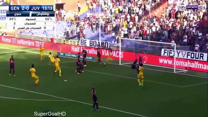 اهداف المباراة المجنونه يووفنتوس وجنووى 4-2 (شاشة كاملة) الدوري االايطالي (HD)