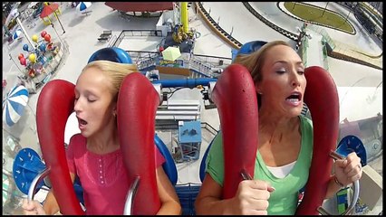 Montanha Russa Radical (SLINGSHOT) todos desmaiam ep.1