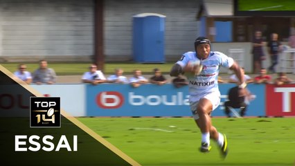 TOP 14 - Essai Anthony TUITAVAKE (R92) - Racing 92 - Castres - J1 - Saison 2017/2018