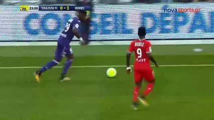 Toulouse vs Rennes 3-2 ~ All Goals & Highlights