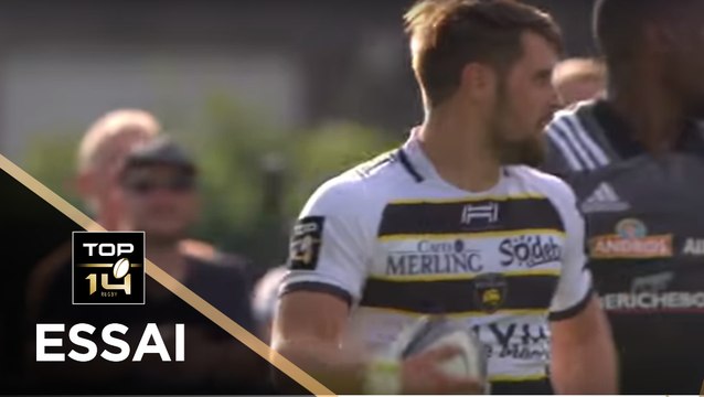 TOP 14 - Essai Arthur RETIERE 1 (SR) - Brive - La Rochelle - J1 - Saison 2017/2018