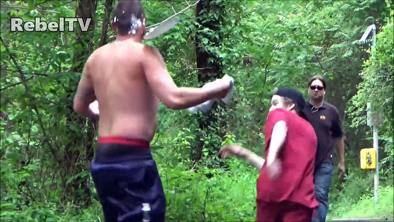 Pieing People In The Face Prank!