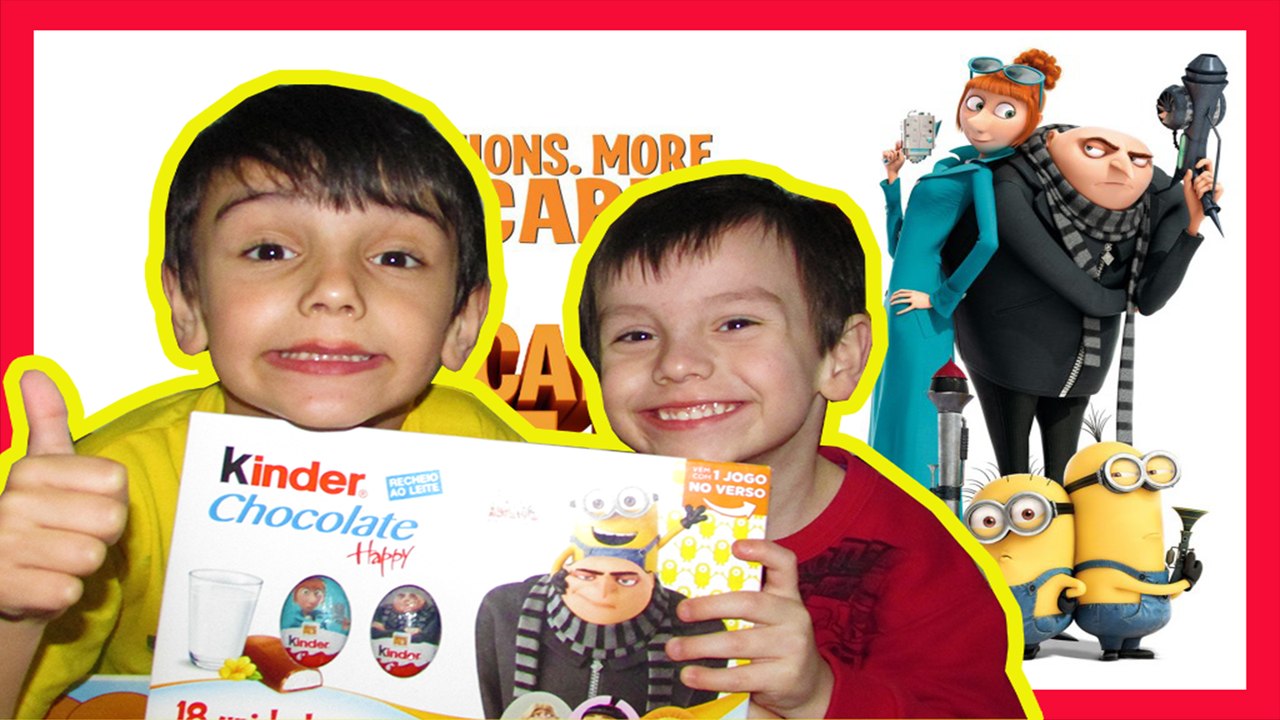 KINDER HAPPY DESPICABLE ME 3 MOI MOCHE ET MÉCHANT 3 ГАДКИЙ Я 3 MEU MALVADO FAVORITO 3