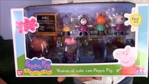 Salón de clases el Delaware por cerdo juego peppa bandai juguetes peppa