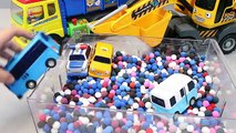 Déverser jouer jouets un camion jouets machines dessins animés pro Saison Get dans le camion chariots élévateurs jouets doh points
