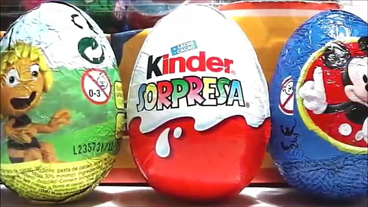 Niños magia Nuevo cerdo allí pasado 3 huevos sorpresa abeja maya peppa princesas colección s