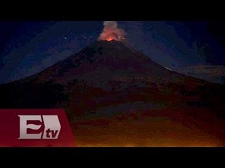 Popocatépetl inicia la semana con intensa actividad / Pascal Beltrán