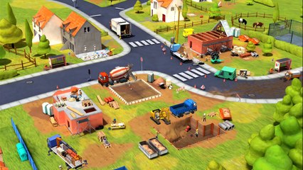 Aplicación construcción Niños máquinas poderoso vehículos ruedas hd