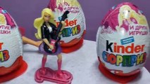 Kinder Surprise Barbie Fashionista Easter Eggs Überraschung Chocolate Huevos-Sorpresa Muñe