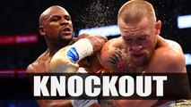 Floyd Mayweather KNOCKOUT Conor McGregor in 10th round (knockout punch)