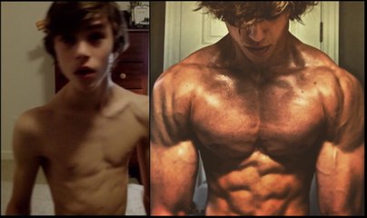 David Laid 3 Year Natural Transformation 14-17