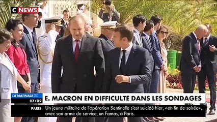Sondage: Emmanuel Macron à nouveau en très forte baisse en août après avoir déjà perdu 10 points en juillet