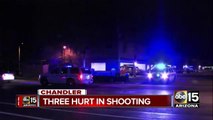 FD: 3 people hospitalized after Chandler shooting