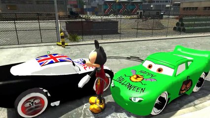 Et des voitures les couleurs foudre souris film homme araignée super-héros blanc mickey disney McQueen