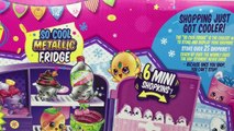 Frigo dans métallique saison afin jouet Shopkins 4 petkins exclusives cool playset cookieswirlc v