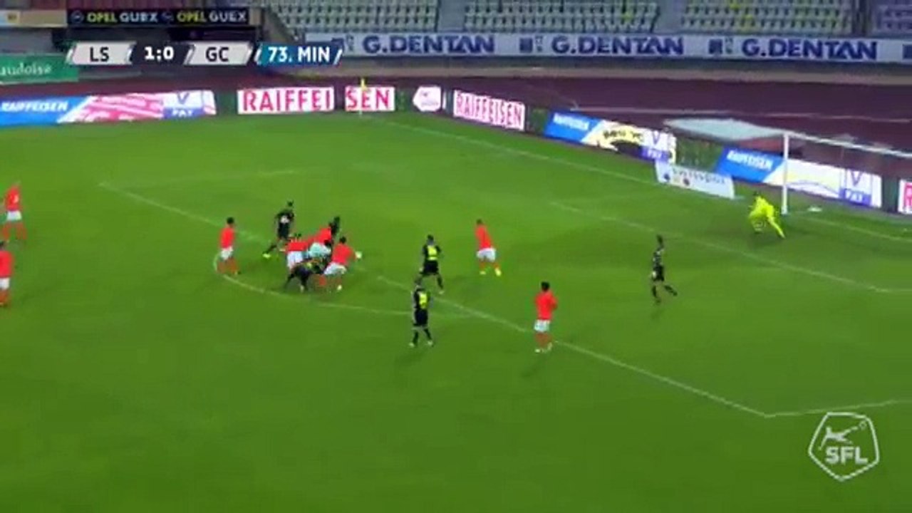 Lausanne 1:1 Grasshoppers (Swiss Super League 26 August)