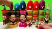 15 Disney Princess Play Doh Surprise Eggs - Elsa Anna Cinderella Snow White Ariel Mulan