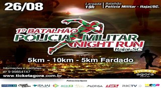 1 Polícia Militar Night Run Itajai