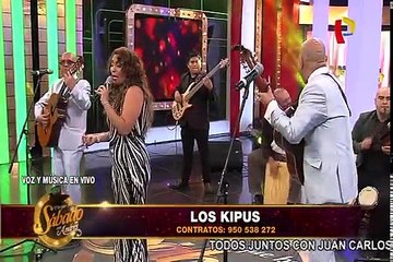Los Kipus adelantaron su aniversario en Porque Hoy es Sábado