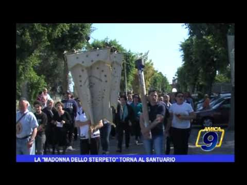La Madonna dello Sterpeto torna al Santuario