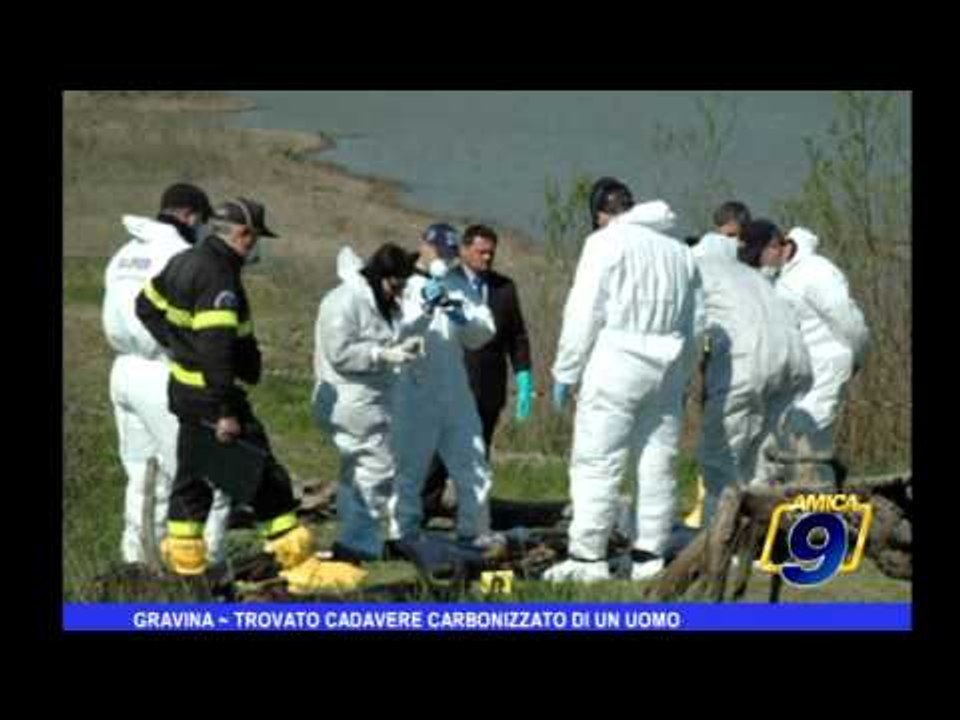 Gravina | Trovato cadavere carbonizzato di un uomo