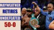 Floyd Mayweather defeats Conor McGregor in the 10th round, retires undefeated 50-0 | Oneindia News
