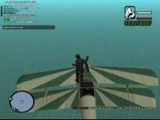 Gta Online - Record de maintient sur l'aile d'un avion