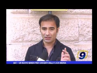 BAT | Un nuovo bando per i docenti dell'I.T.A. di Andria