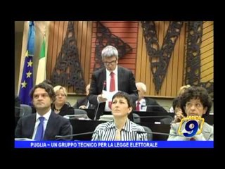 Puglia | Un gruppo tecnico per la legge elettorale