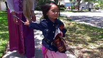 Bad Mommy vs Princess Rapunzel Baby w/ Frozen Elsa, Snow White sleepover
