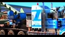 Caminhões profissionais de caminhão dirigindo habilidades - motoristas de semi-caminhões impressionantes - drivers de camiões extremos